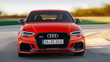 Audi RS3 saloon - front cornering