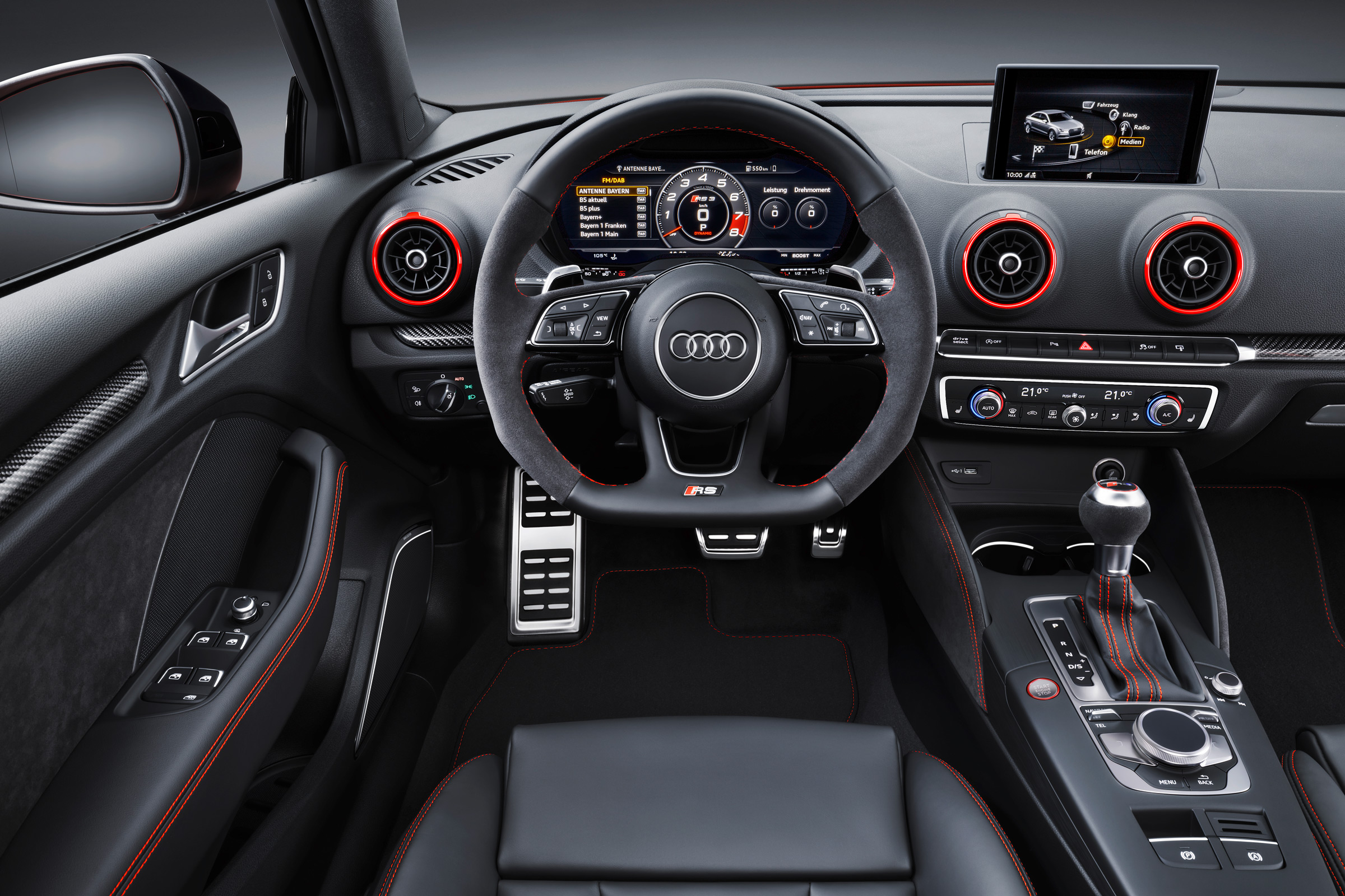 Audi RS3 saloon - interior