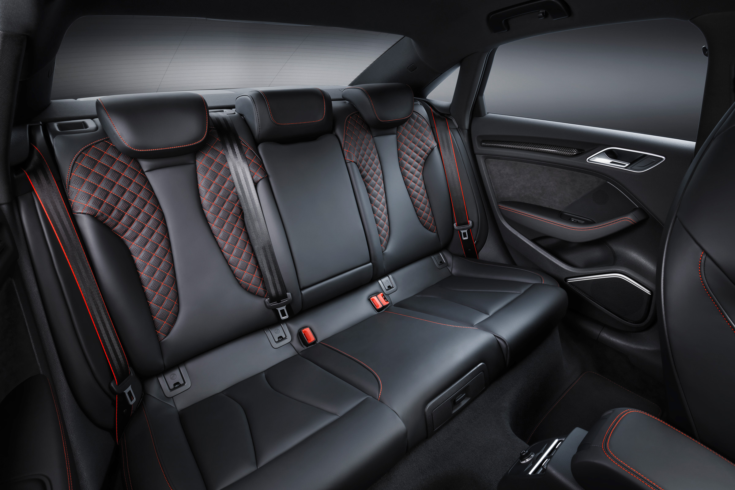 Audi RS3 saloon - rear seats