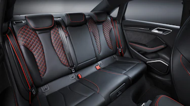 Audi RS3 saloon - rear seats