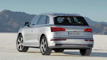 Audi Q5 SUV - rear quarter silver 2
