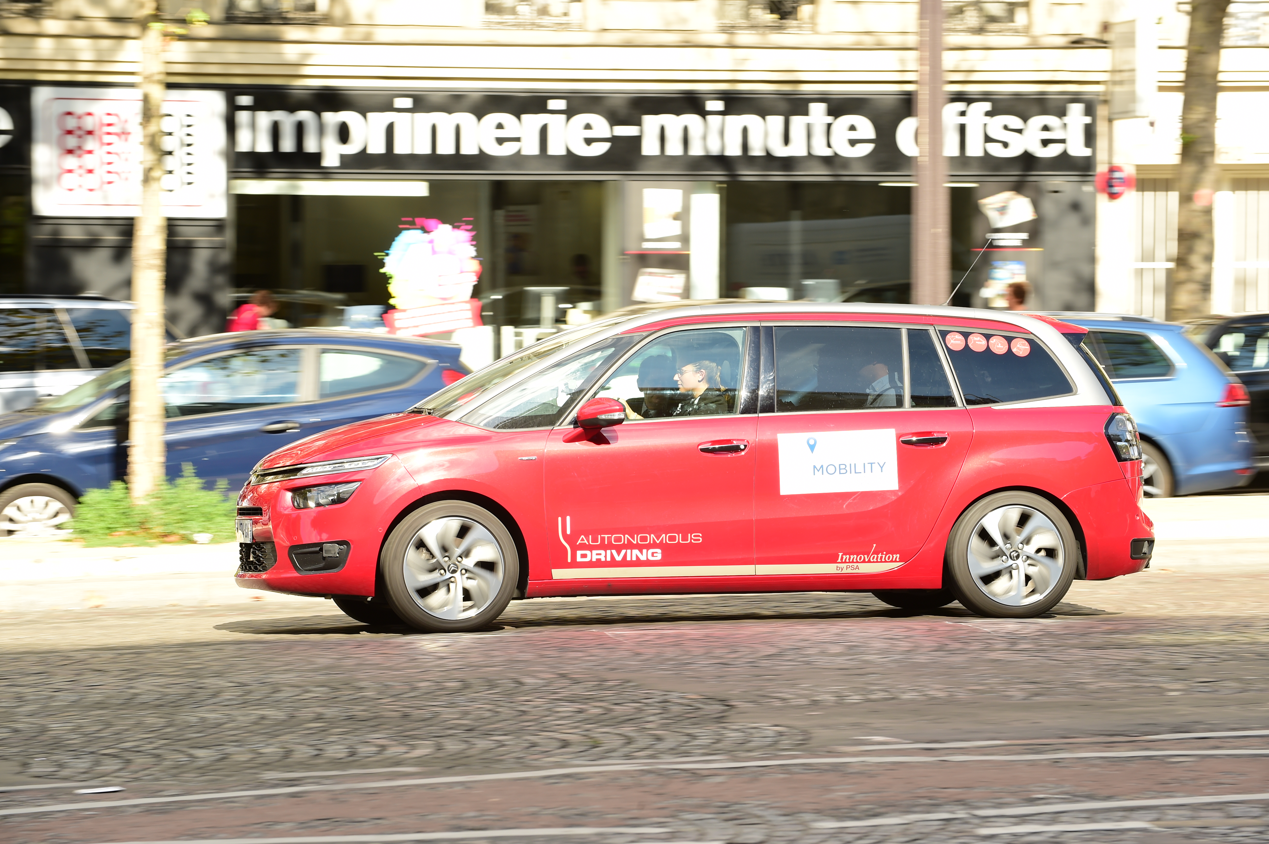 Citroen C4 Picasso Auto Drive autonomous car 