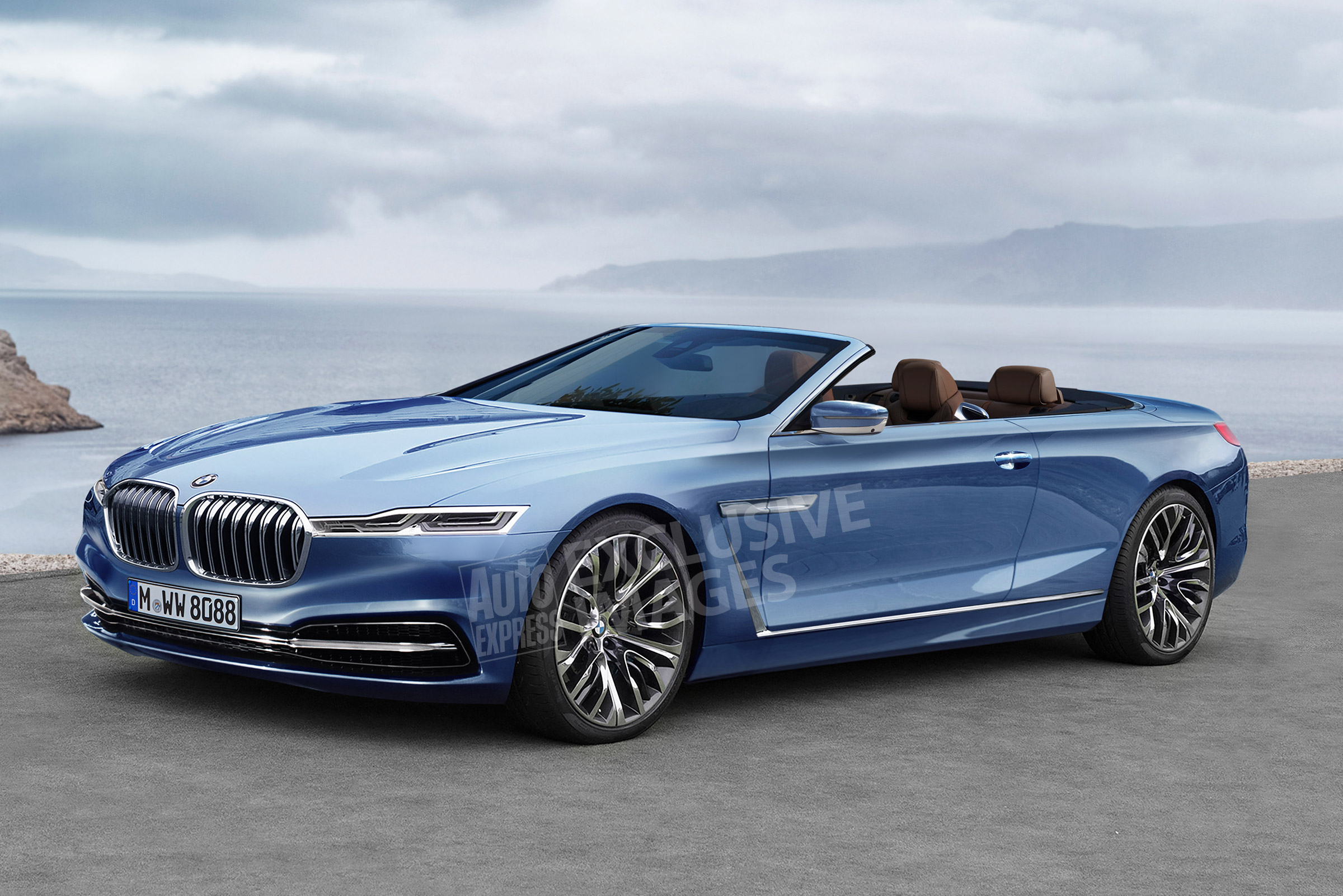 BMW 8 Series Cabrio - front (watermarked)