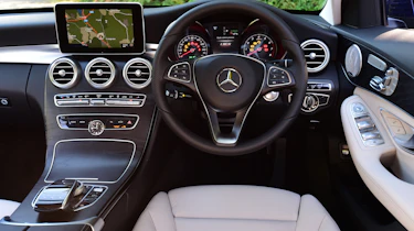 Mercedes C 350e plug-in hybrid - interior