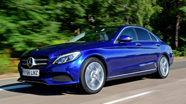 Mercedes C 350e plug-in hybrid - front tracking
