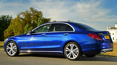 Mercedes C 350e plug-in hybrid - rear quarter