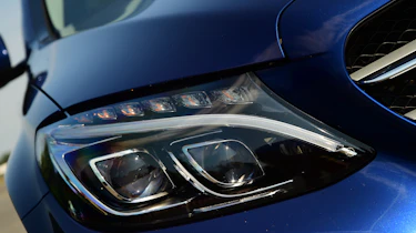 Mercedes C 350e plug-in hybrid - headlight