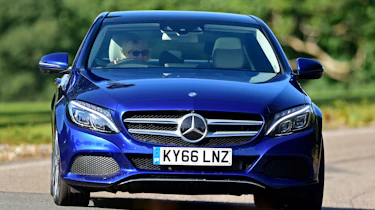 Mercedes C 350e plug-in hybrid - front cornering