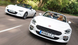 Fiat 124 Spider vs Mazda MX-5 - header