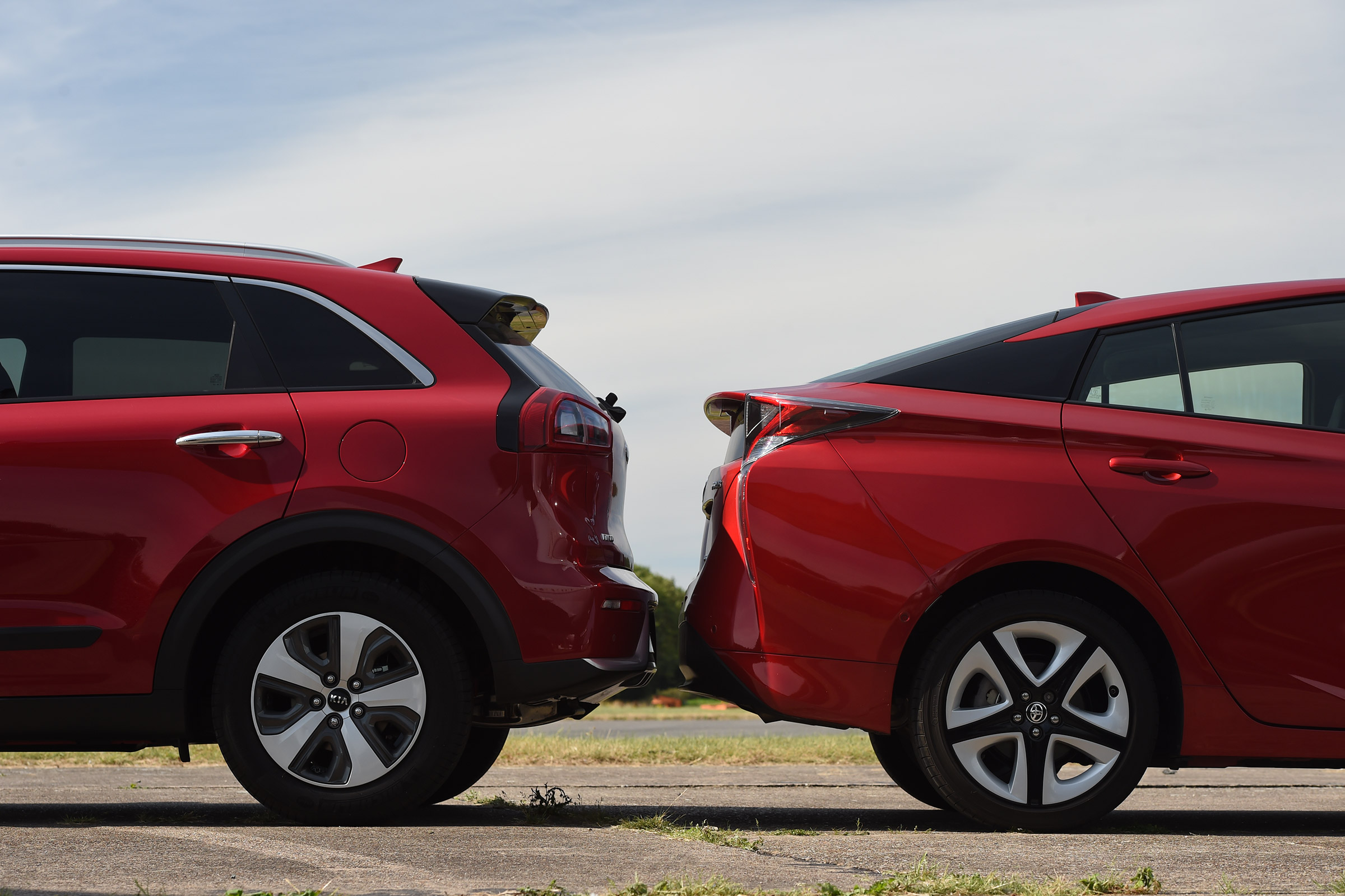 Kia Niro vs Toyota Prius - aerodynamics