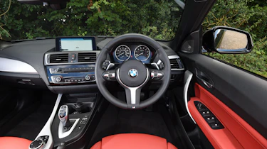 BMW M240i Convertible interior