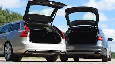 Volvo V90 vs Audi A6 Avant - boot