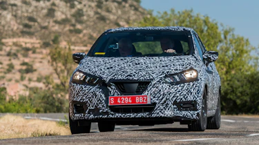 Nissan Micra 2017 - prototype front cornering