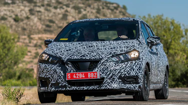Nissan Micra 2017 - prototype front cornering 2