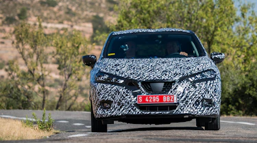 Nissan Micra 2017 - prototype front tracking 3