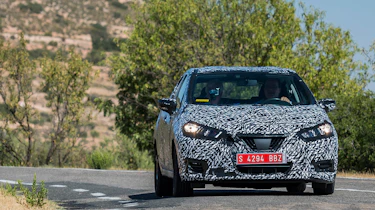 Nissan Micra 2017 - prototype front cornering 4
