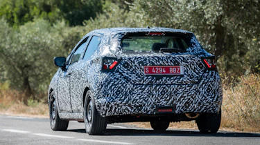 Nissan Micra 2017 - prototype rear tracking