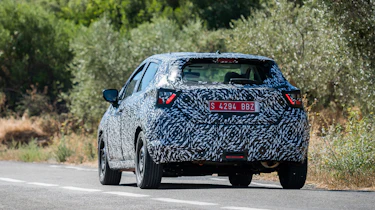 Nissan Micra 2017 - prototype rear tracking 2