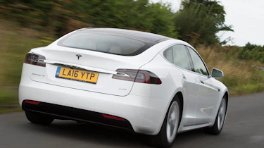 Tesla Model S 60D 2016 - rear tracking