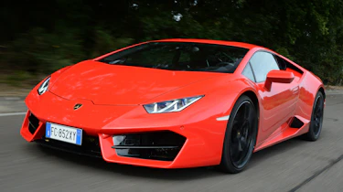 Lamborghini Huracan LP580-2 - front tracking