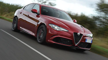Alfa Romeo Giulia Quadrifoglio - front action