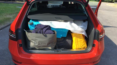 Skoda Superb long-term test - boot full