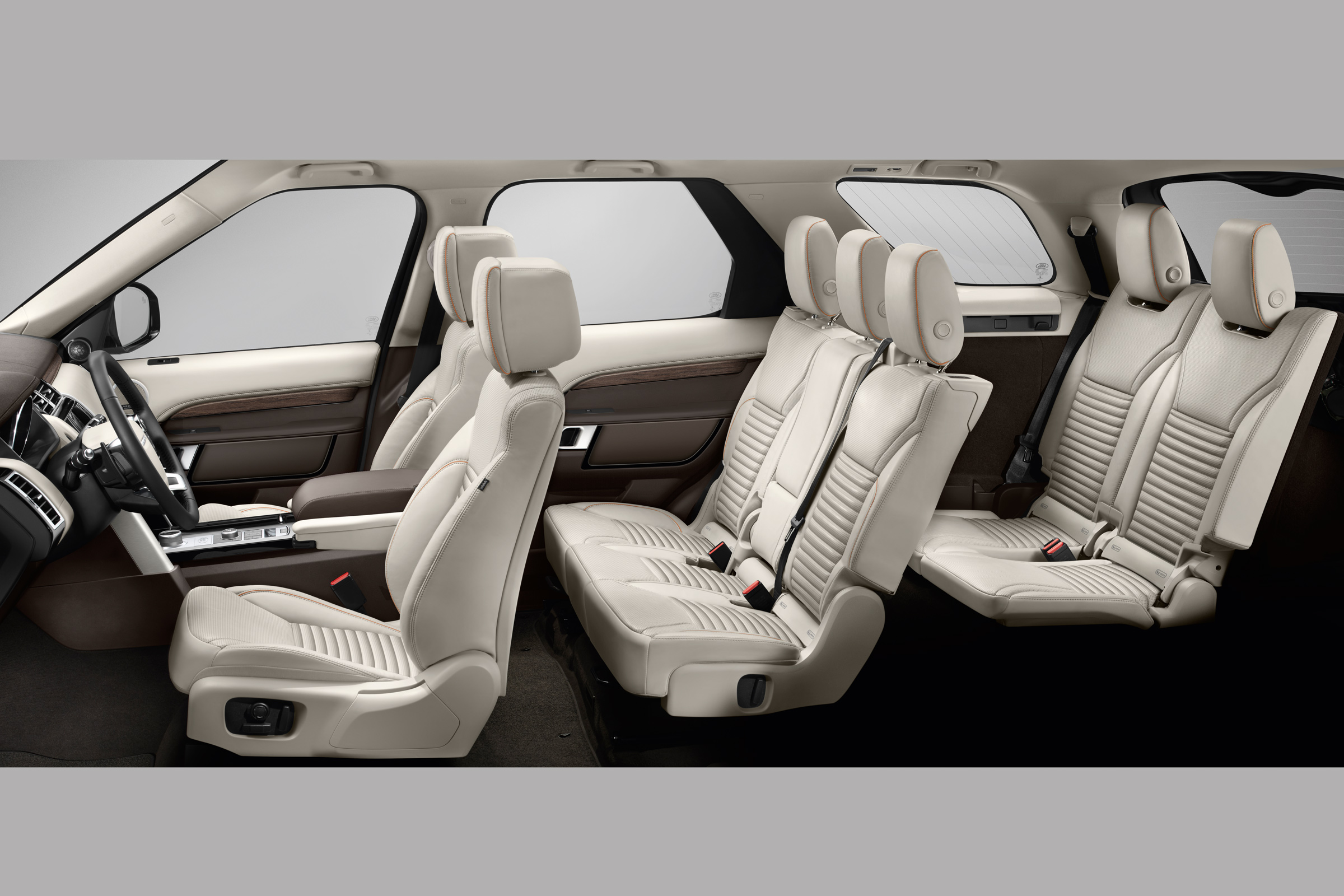 Land Rover Discovery 2017 - official seat configuration