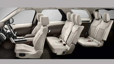 Land Rover Discovery 2017 - official seat configuration