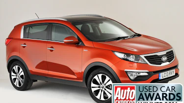 Used Car Awards 2016 - Kia Sportage CotY front quarter