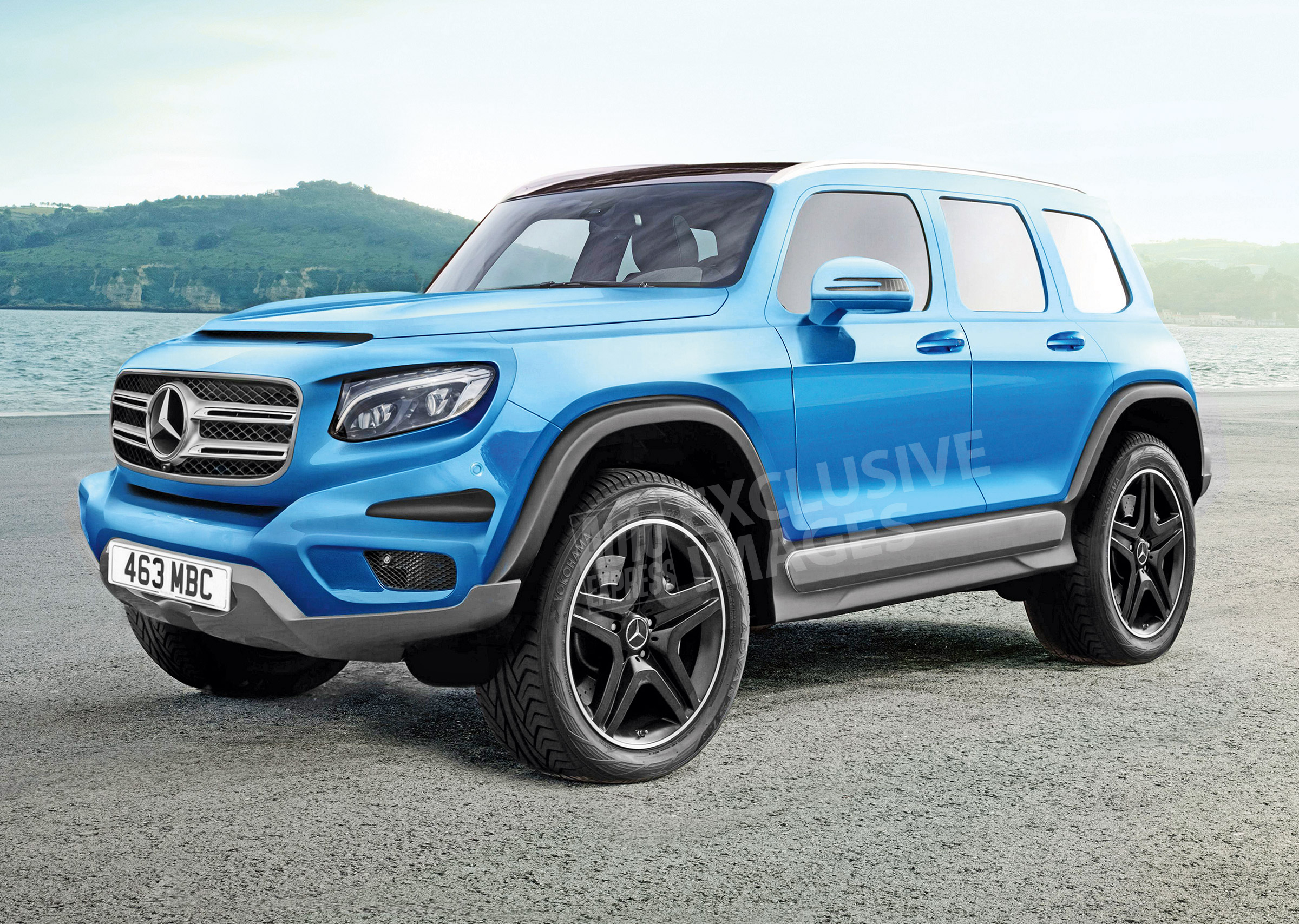 Mercedes GLB  - exclusive image front