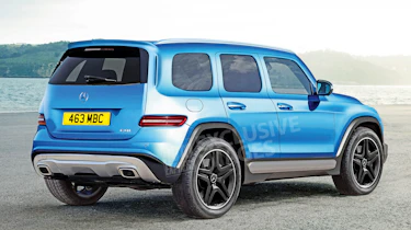 Mercedes GLB - exclusive image rear