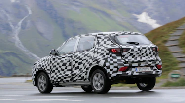 MG ZS - spy shot rear cornering