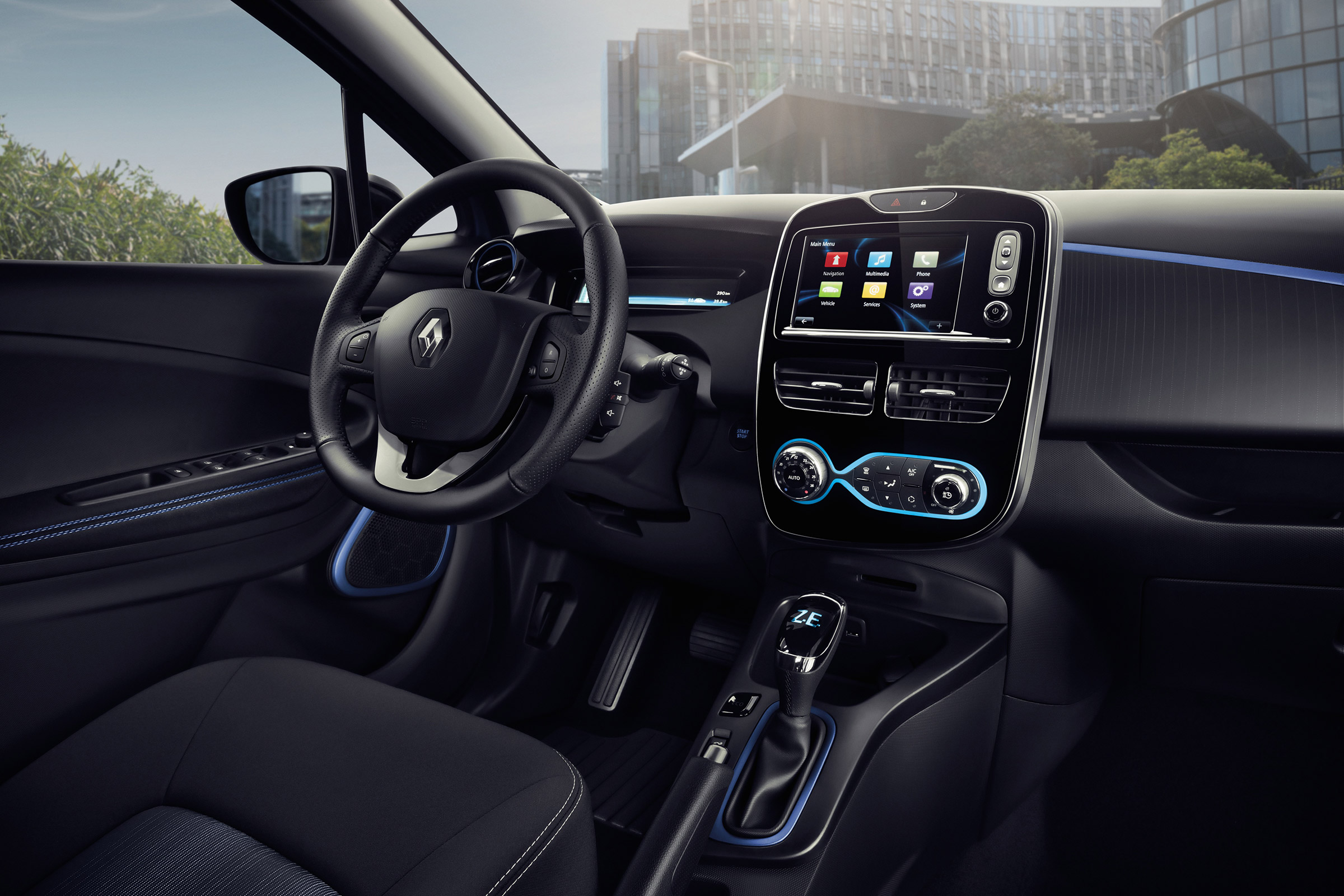Renault Zoe 2017 - interior