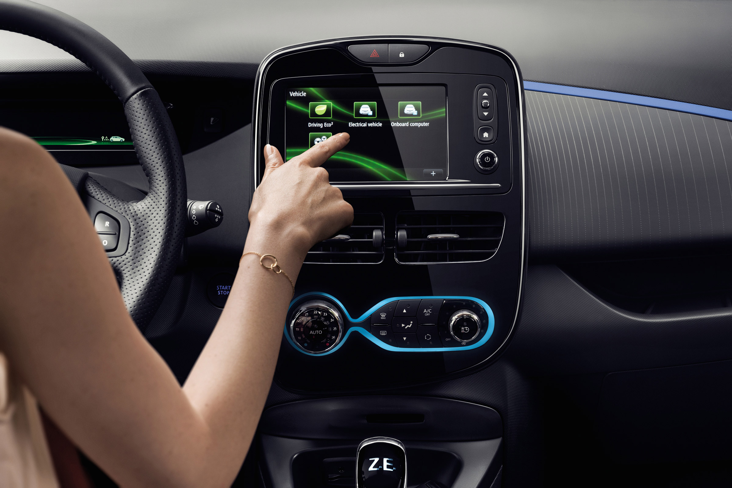 Renault Zoe 2017 - infotainment