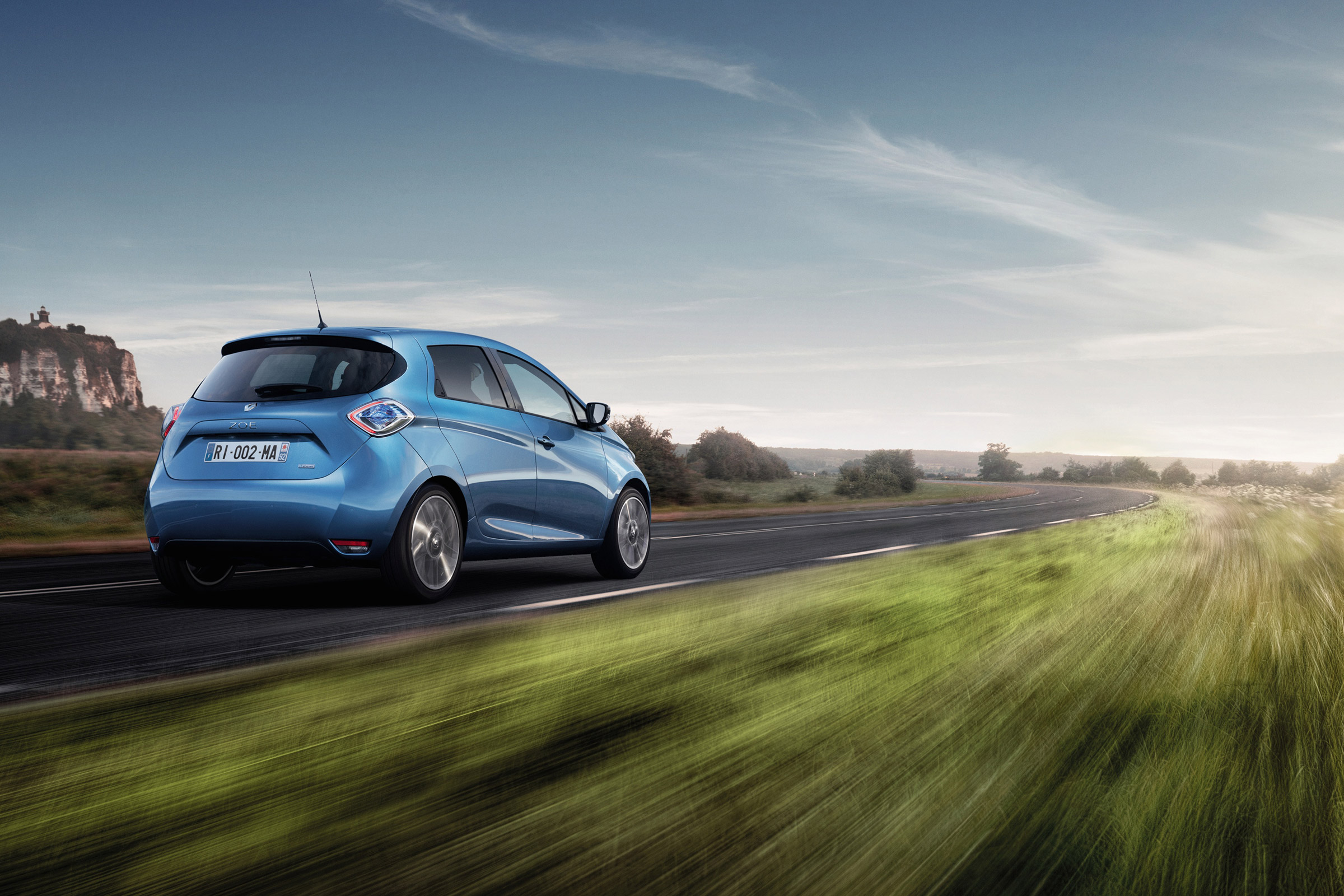 Renault Zoe 2017 - rear tracking