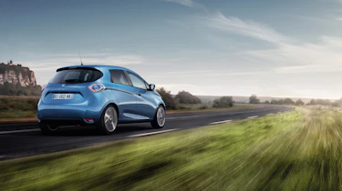 Renault Zoe 2017 - rear tracking