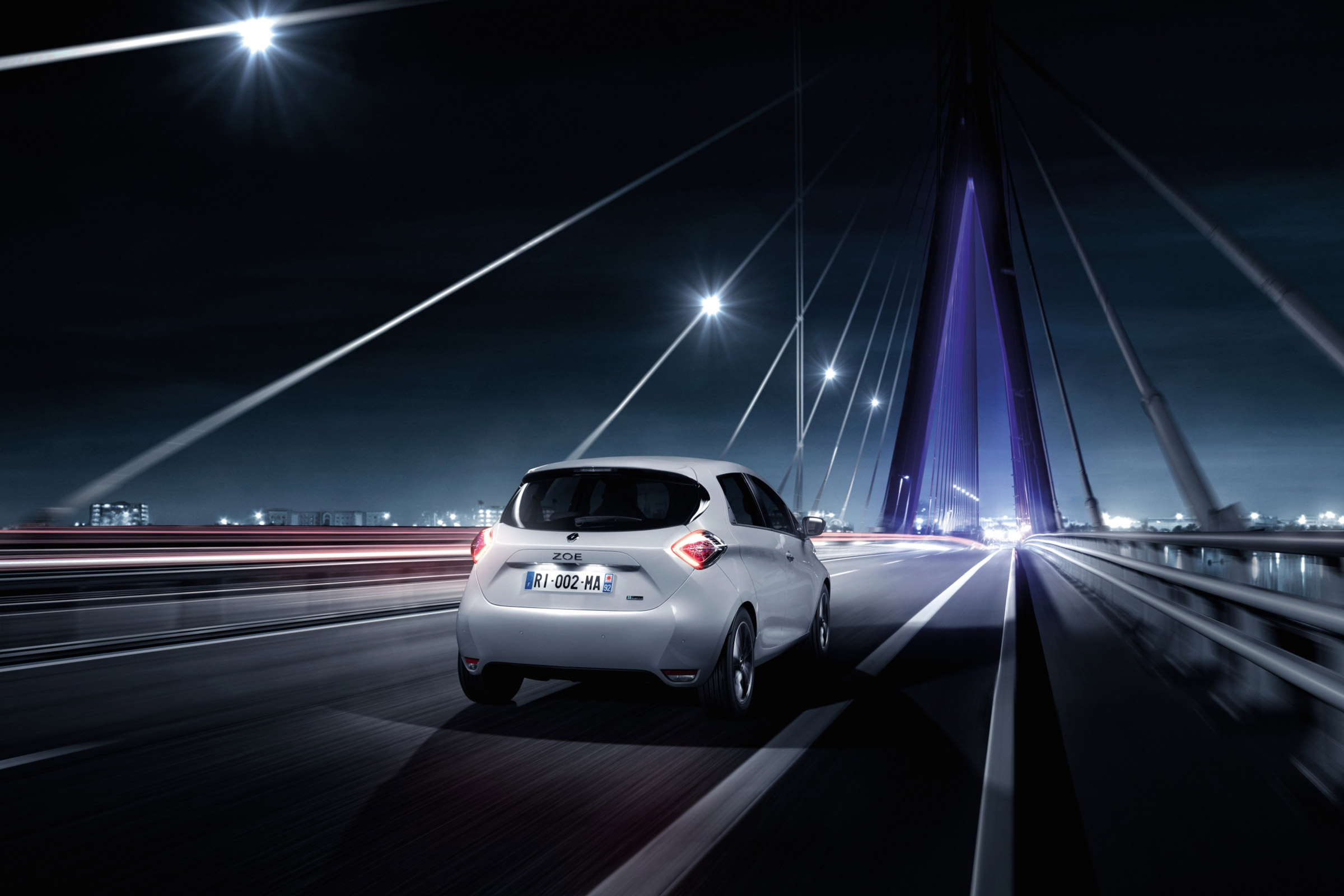 Renault Zoe 2017 - rear tracking