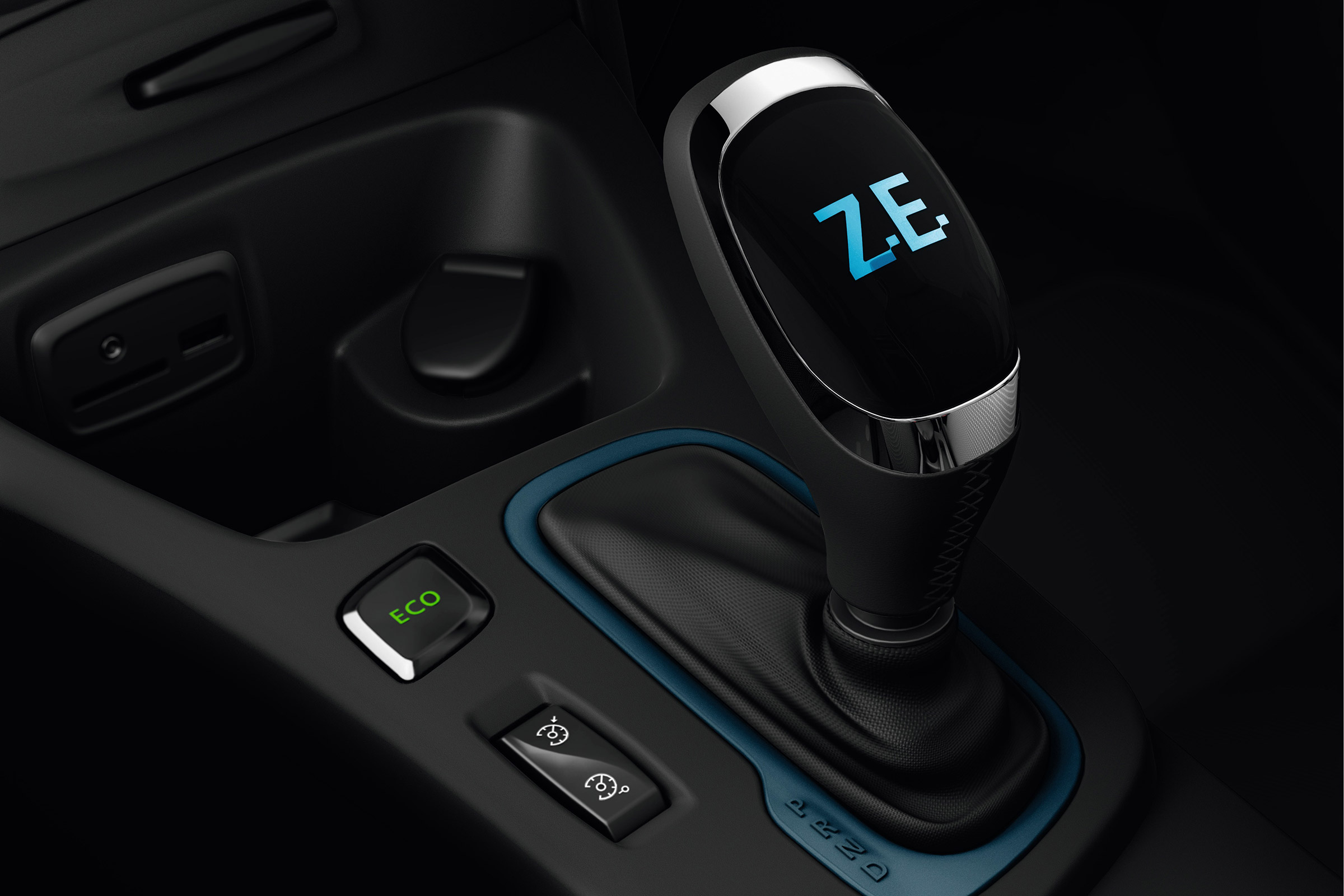 Renault Zoe 2017 - gear shifter