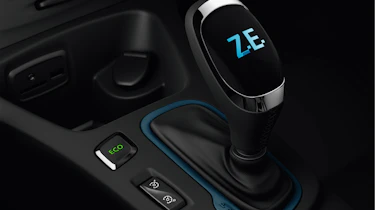 Renault Zoe 2017 - gear shifter