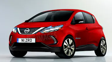 Nissan supermini electric car