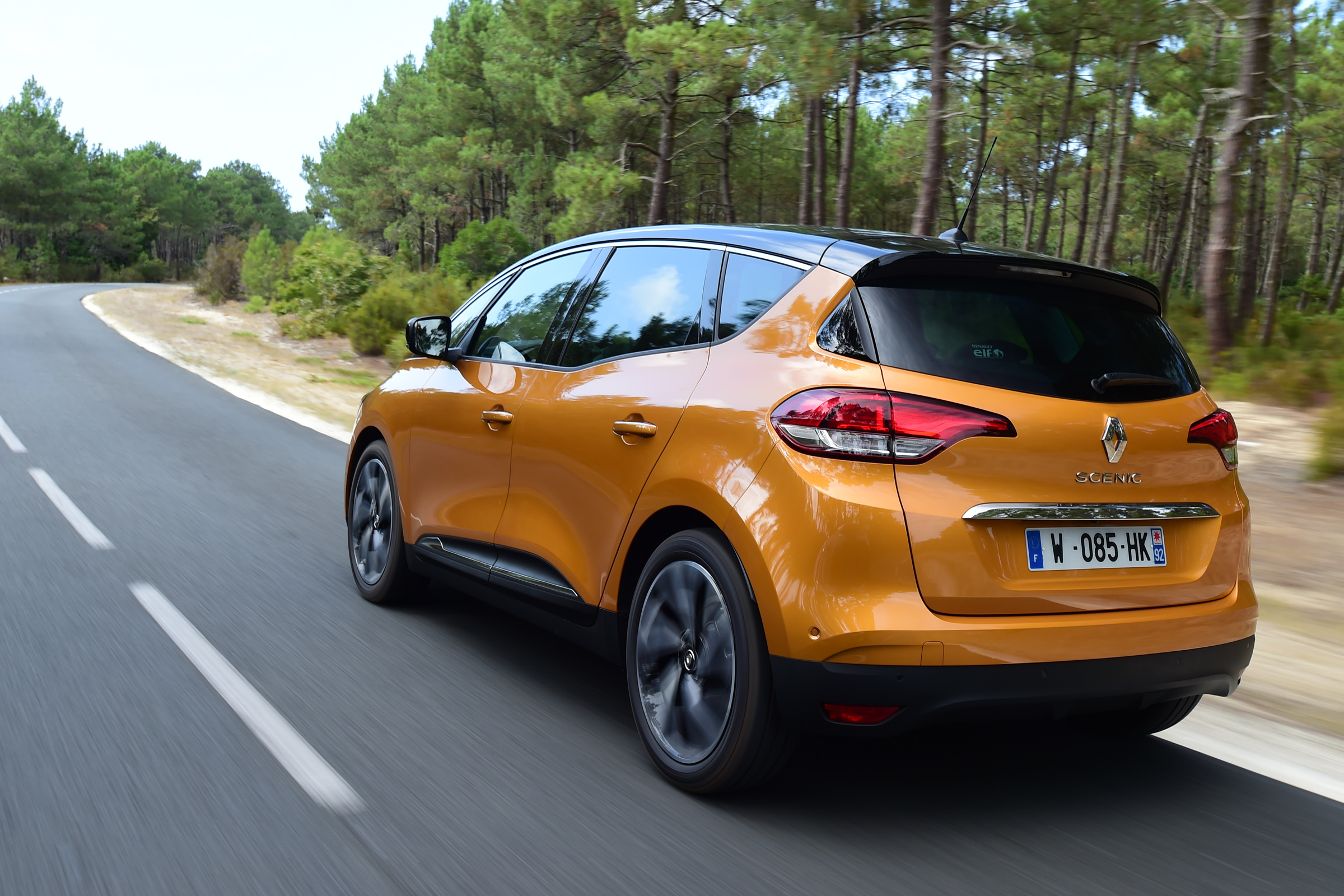 Renault Scenic 2016 - rear tracking