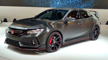 new Honda Civic Type R at Paris 2016
