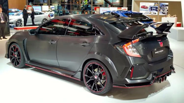 new Honda Civic Type R at Paris 2016