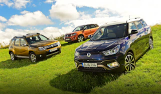 SsangYong Tivoli XLV vs Dacia Duster vs Suzuki Vitara - header