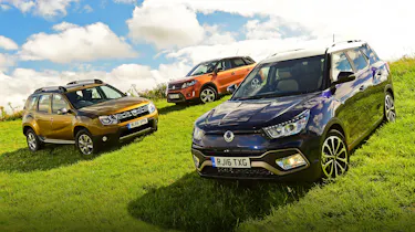 SsangYong Tivoli XLV vs Dacia Duster vs Suzuki Vitara - header