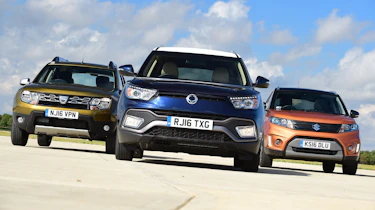 SsangYong Tivoli XLV vs Dacia Duster vs Suzuki Vitara - head-to-head