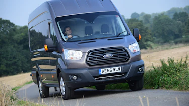 Ford Transit 2016 front driving