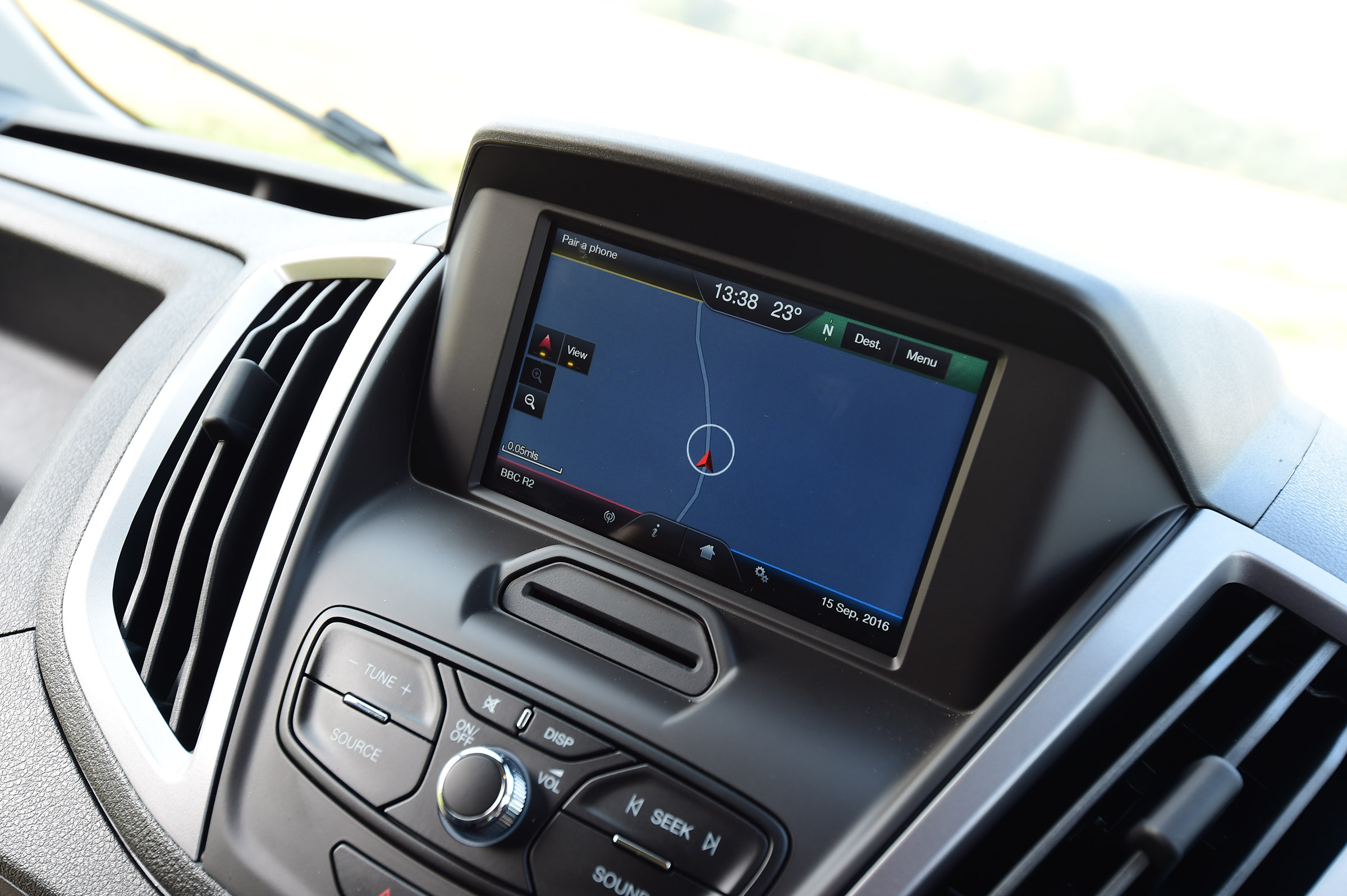 Ford Transit 2016 screen