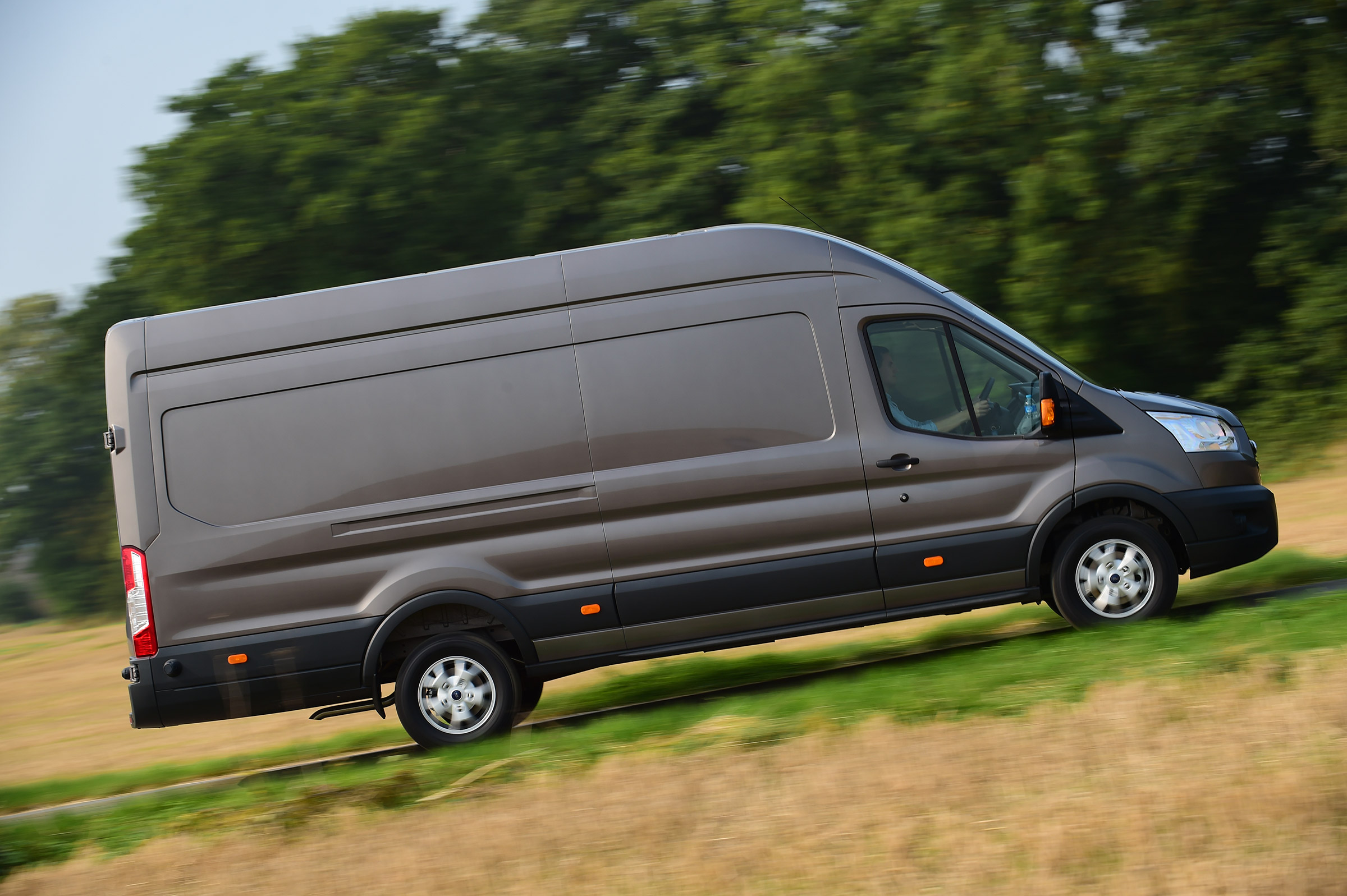 Ford Transit 2016 side driving