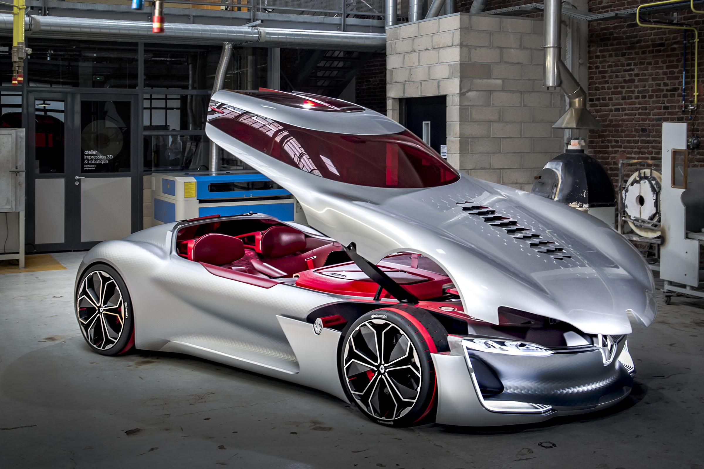Renault Trezor concept front roof up